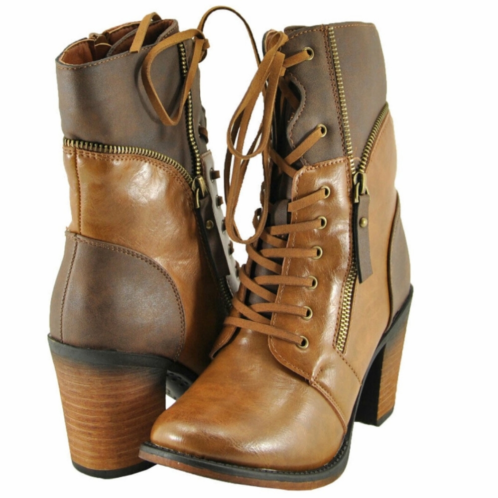 Pierre Dumas RAVENNA Chunky Heel Ankle Boots